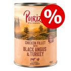 6 x 400g/300g Purizon Wet Dog Food - Special Price! *
