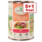 6 x 400g Lukullus Vitality Wet Dog Food - 5 + 1 Free! * 6 x 400g Lukullus Vitality Wet Dog Food - 5 + 1 Free! *