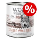 18 x 800g Wolf of Wilderness Wet Dog Food - Special Price! *