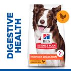  Hill's Science Plan Adult 1+ Perfect Digestion Medium Breed with Chicken